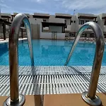 Ferienhaus Casa Bleu - Duplex With Shared Pool, Balcony, Terrace And Grill By Lanzarote *