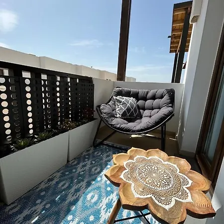Casa Bleu - Duplex With Shared Pool, Balcony, Terrace And Grill By Lanzarote Дом отдыха